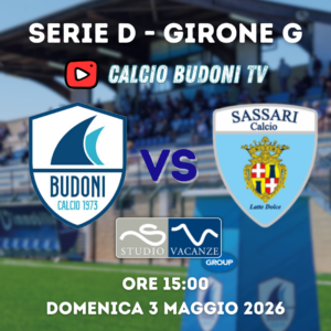 Calcio Serie D Gir. G - Calcio Budoni-Sassari Calcio Latte Dolce